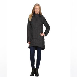 Women’s The North Face Temescal Trench Rosin Green Herringbone  Size XL